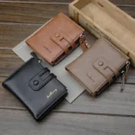 Men's Leather Wallet Multicolor Card Holder