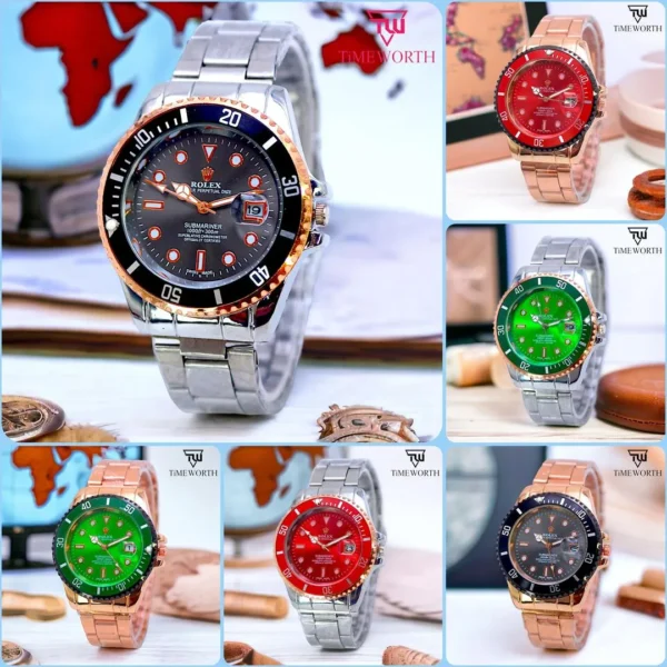 Men's Luxury Watch Brass Strap